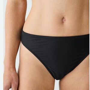 NWT J CREW Black Bikini Bottom …. 637